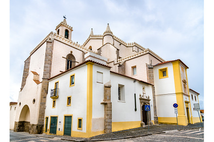 The Church of St. Francis in Evora, an Architecture Photo by Leonid Andronov