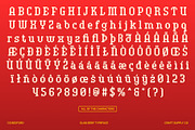 CS Bedford – Modern Slab Serif, a Slab Serif Font by Craft Supply Co. (Thumbnail 8 of 8)