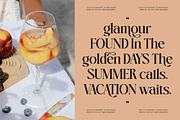 Markello Decorative Swashes Serif, a Serif Font by AmorfaType (Thumbnail 7 of 8)