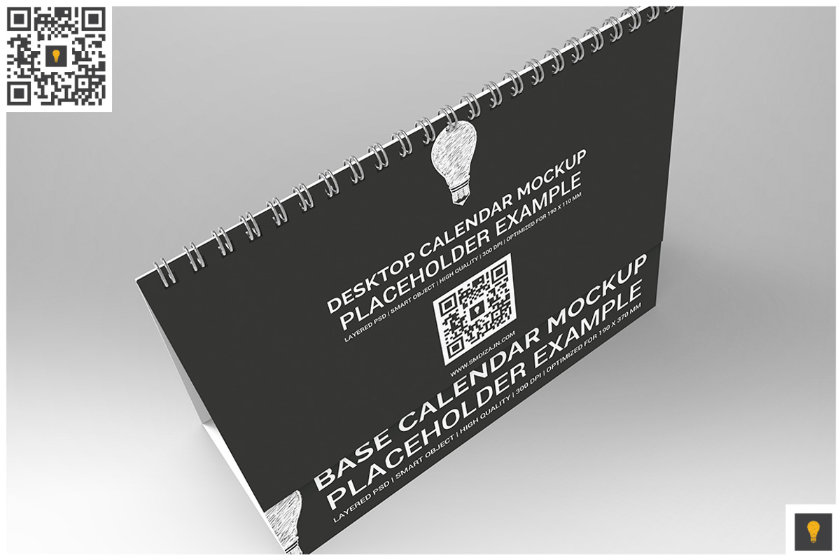 Desktop Calendar Mockup, a Mockup by Shocky Design Studio (Photo 5 of 8)