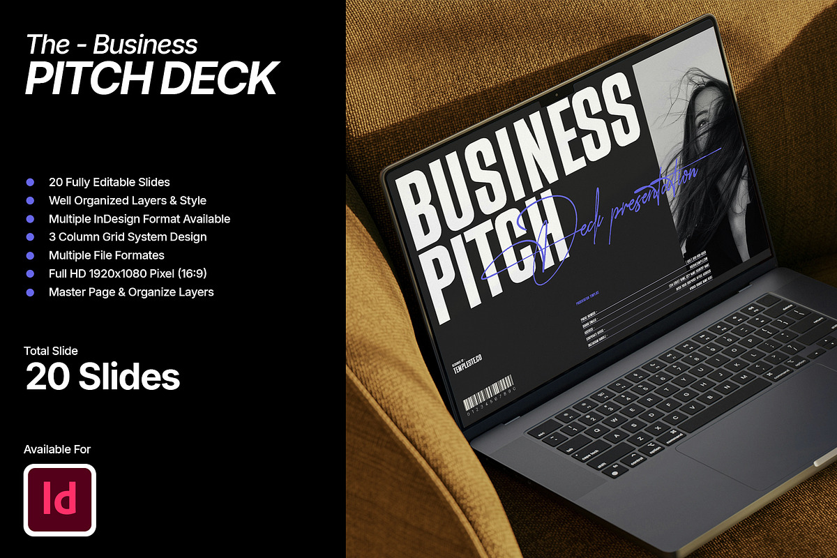 Startup Business Pitch Deck Template, a Presentation Template by Templeste (Photo 2 of 7)