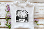Wild Places U.S. National Parks SVG, an Illustration by DreamArtGraphic (Thumbnail 3 of 4)