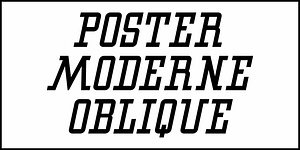 Poster Moderne JNL