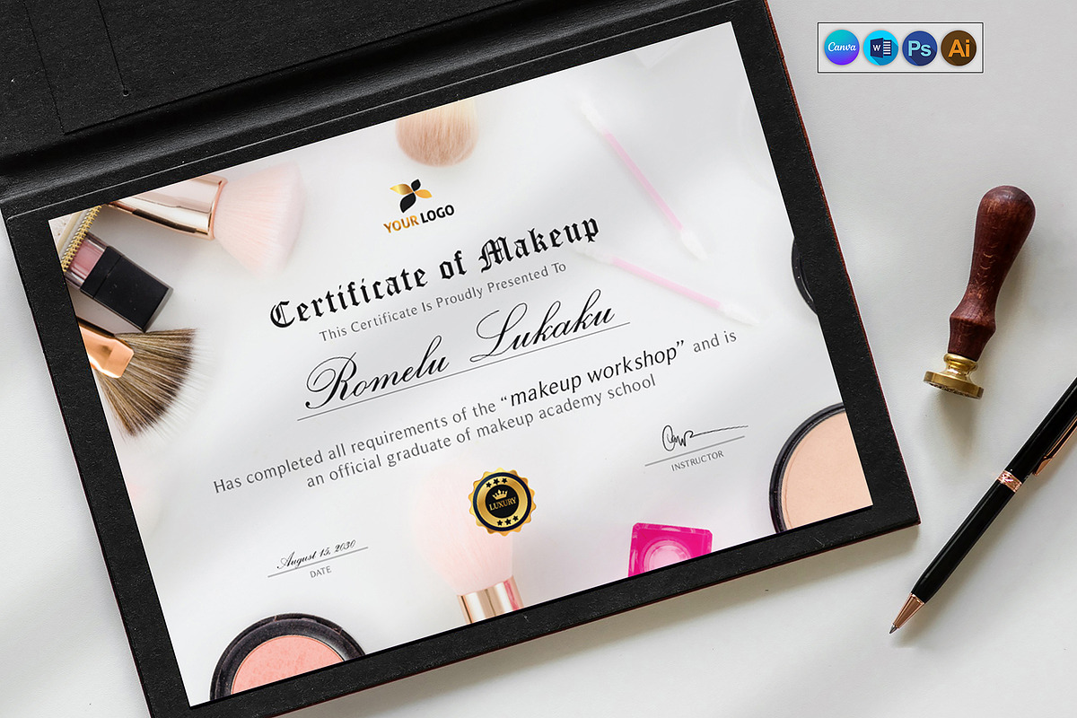 Certificate, a Stationery Template by DesignDevisers (Photo 2 of 10)