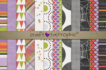 Halloween Paper Pack preview 2