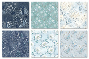 Winter Frost Garden Seamless Pattern, a Texture Graphic by Dream Creation (Thumbnail 3 of 7)