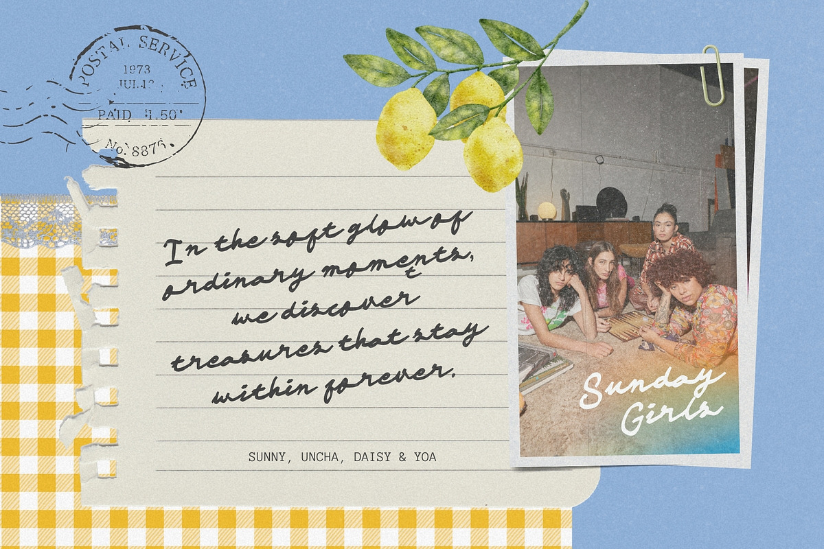 Mediana - Rush Nostalgic Script, a Script Font by Sloulyfe (Photo 3 of 11)