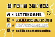LetterGame - Kids font family, a Script Font by JuliyArt (Thumbnail 10 of 12)
