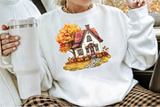 Cozy Autumn Charm Clipart Set, an Illustration by Sublimation Artist (Thumbnail 4 of 6)