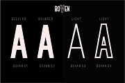 BOVEN, a Sans Serif Font by Khoir (Thumbnail 2 of 12)