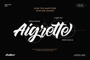 Anattone - Modern Script Font, a Script Font by Lettermine (Thumbnail 6 of 9)