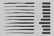10 Lettering Brushes For Procreate, a Brush Add-On by Katsia Liat (Jazwinska) (Thumbnail 2 of 10)