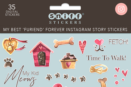 My BFF Digital Pet Stickers
