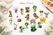 Retro Sarcastic St Patricks PNGs, an Illustration by Artnoy (Thumbnail 6 of 8)