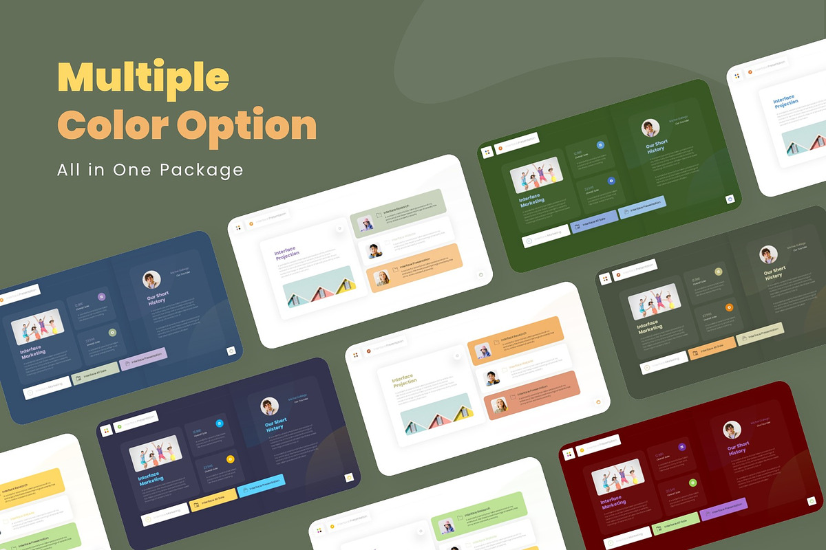 Interface Powerpoint, a Presentation Template by NecrolitSlide