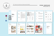 Resume/CV, a Resume Template by Form Fabrique (Thumbnail 1 of 14)