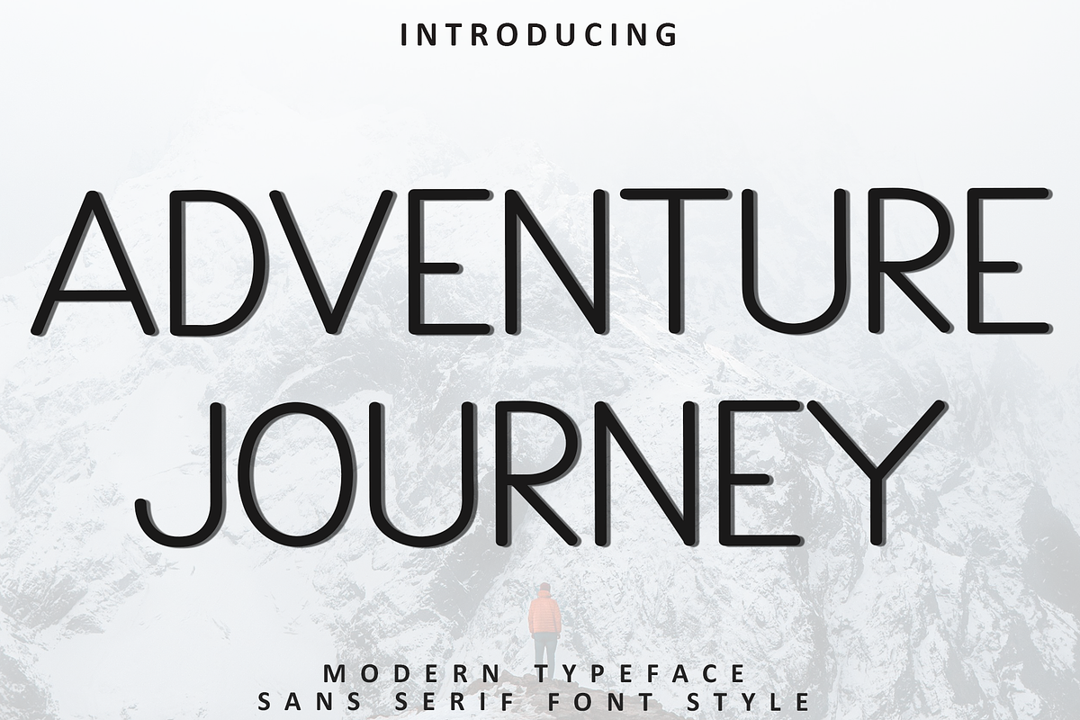 Adventure Journey, a Sans Serif Font by FreshTypeINK (Photo 1 of 8)