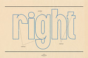 Adderic - Inktraped Sans Display, a Sans Serif Font by Bentype Studio (Thumbnail 7 of 7)