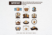 12 Octoberfest Designs Bundle, a Seasonal Illustration by Guavanaboy (Thumbnail 3 of 3)