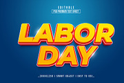 Labor Day 3D Editable Text Effect, a Layer Style Add-On by Md Jahidul99 (Thumbnail 2 of 2)
