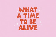 Weirdo - Groovy Retro Font, a Handwritten Font by simpleblues (Thumbnail 4 of 12)