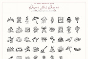 Spring Floral Doodle Line Art Bundle, an Object Illustration by The October Creative (Thumbnail 6 of 13)
