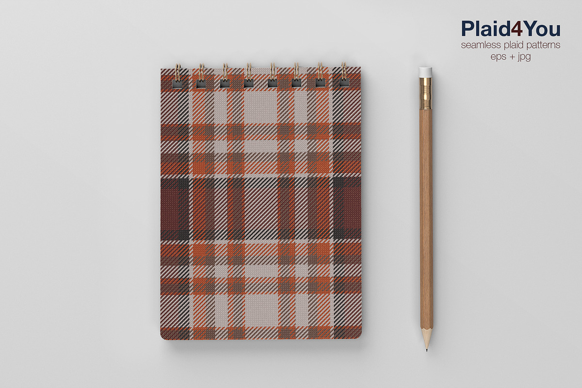 #61 Beige & Brown Pattern Plaids, a Pattern Graphic by Plaid4You (Photo 5 of 8)