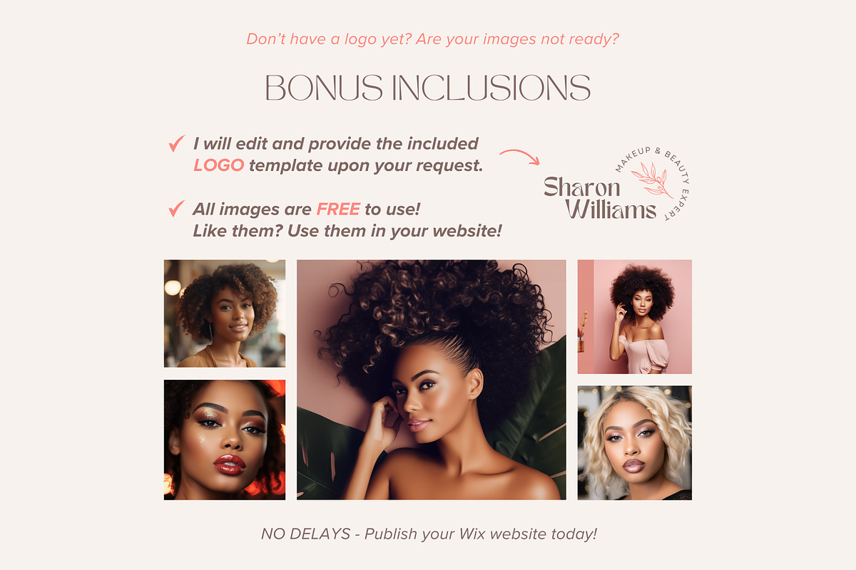 Beauty Salon Wix Website Template, a Wix Template by vectorocean (Photo 9 of 11)