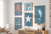 Boys Nursery Room Print Bundle, a Background Graphic by Artemsky (Thumbnail 19 of 22)