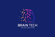 Brain Tech Logo Future Learning, a Branding & Logo Template by Signatoro (Thumbnail 2 of 3)