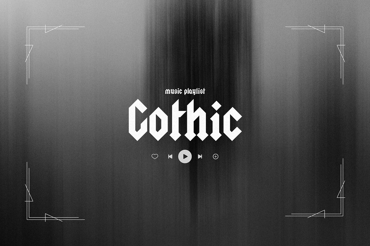 The Gothic Rite - Dark Academia Font, a Blackletter Font by HipFonts (Photo 9 of 9)