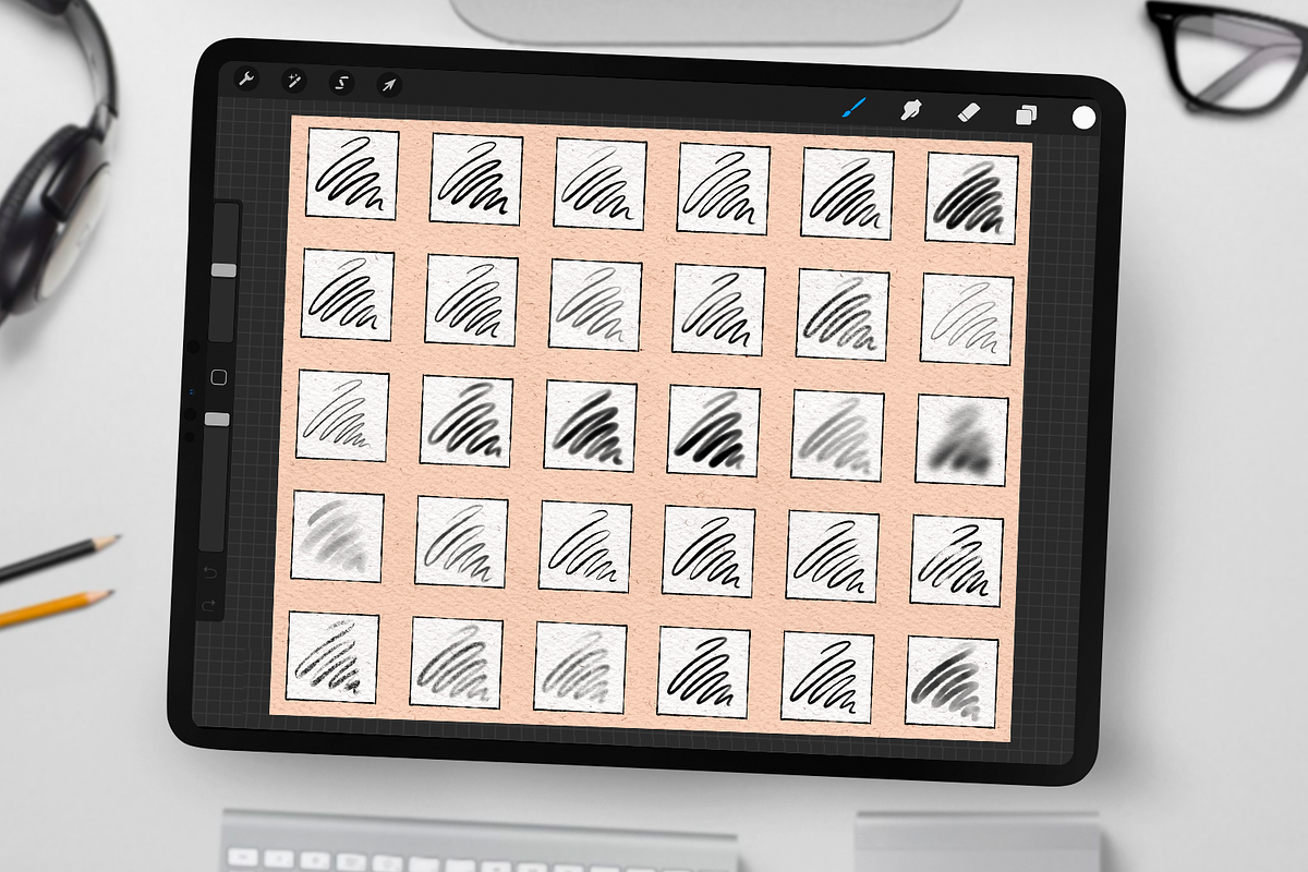Anime Soft Brushes for Procreate, a Brushes & More by Disyukov (Photo 6 of 8)