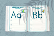 Letter tracing worksheets, an Animal Illustration by Iryna Danyliuk (Thumbnail 3 of 7)