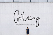 Darita Sent, a Script Font by pineungtype (Thumbnail 3 of 7)