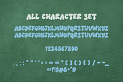 Good Morning is a retro groovy font, a Handwritten Font by Brown Cupple (Thumbnail 7 of 8)