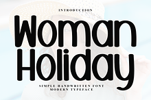 Woman Holiday