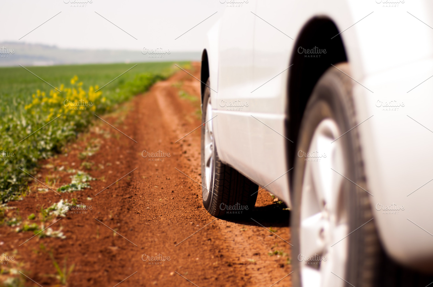 Dirt Road Stock Picture