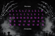 Nevron Sin | Black Metal Typeface, a Blackletter Font by Denustudios (Thumbnail 12 of 12)