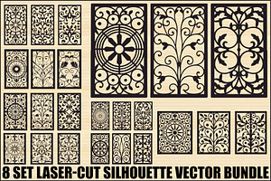 Laser Cut Frame Design, an Illustration by jahid234