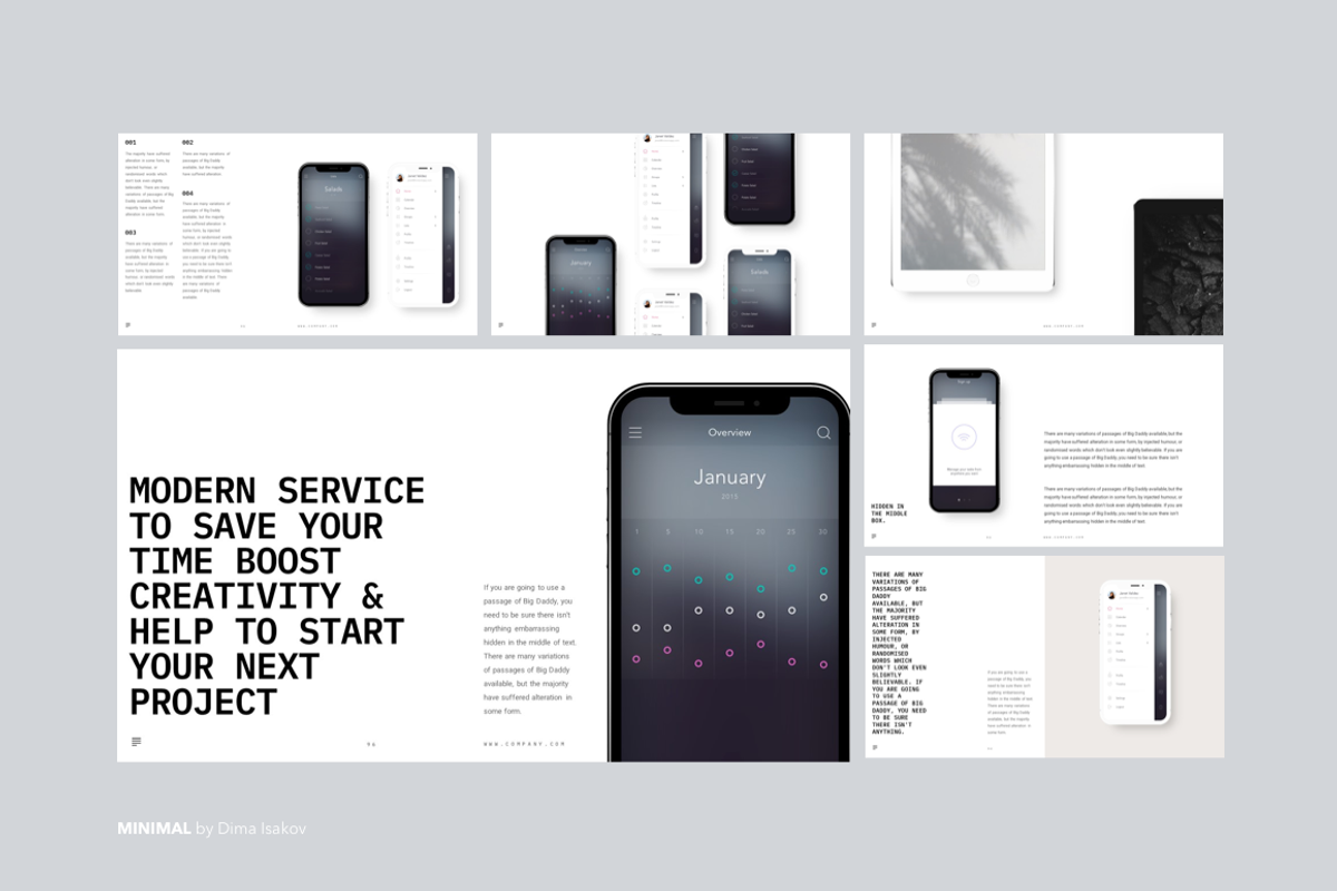 MINIMAL Powerpoint Template, a Presentation Template by Presentations Studio (Photo 20 of 23)