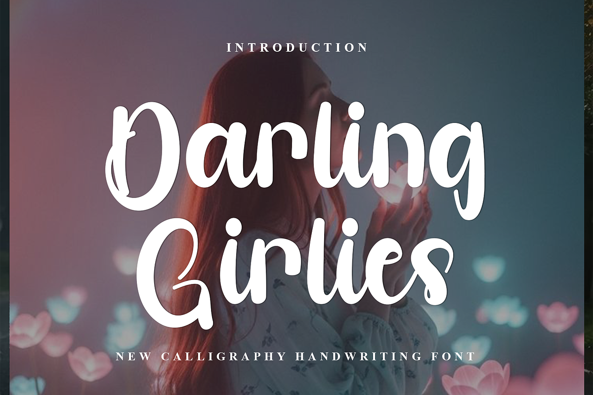 Darling Girlies, a Handwritten Font by FreshTypeINK (Photo 1 of 8)