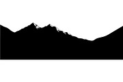 Mountain Range Silhouette, an Object Graphic by Designer_Momina (Thumbnail 9 of 20)