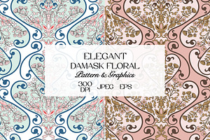 Ornamental Floral Tile Pattern, a Pattern Graphic by StudioGlouna