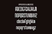Ebron - Sans Serif Display Font, a Sans Serif Font by lelevien (Thumbnail 2 of 4)