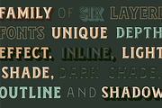 Chivels - Chiseled Vintage 3D Type, a Font by Adam Fathony (Thumbnail 3 of 11)