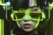 Glitch Photo Effect, a Layer Style Add-On by iDoodle Studio (Thumbnail 4 of 4)