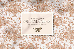 French garden, an Illustration by Lisla