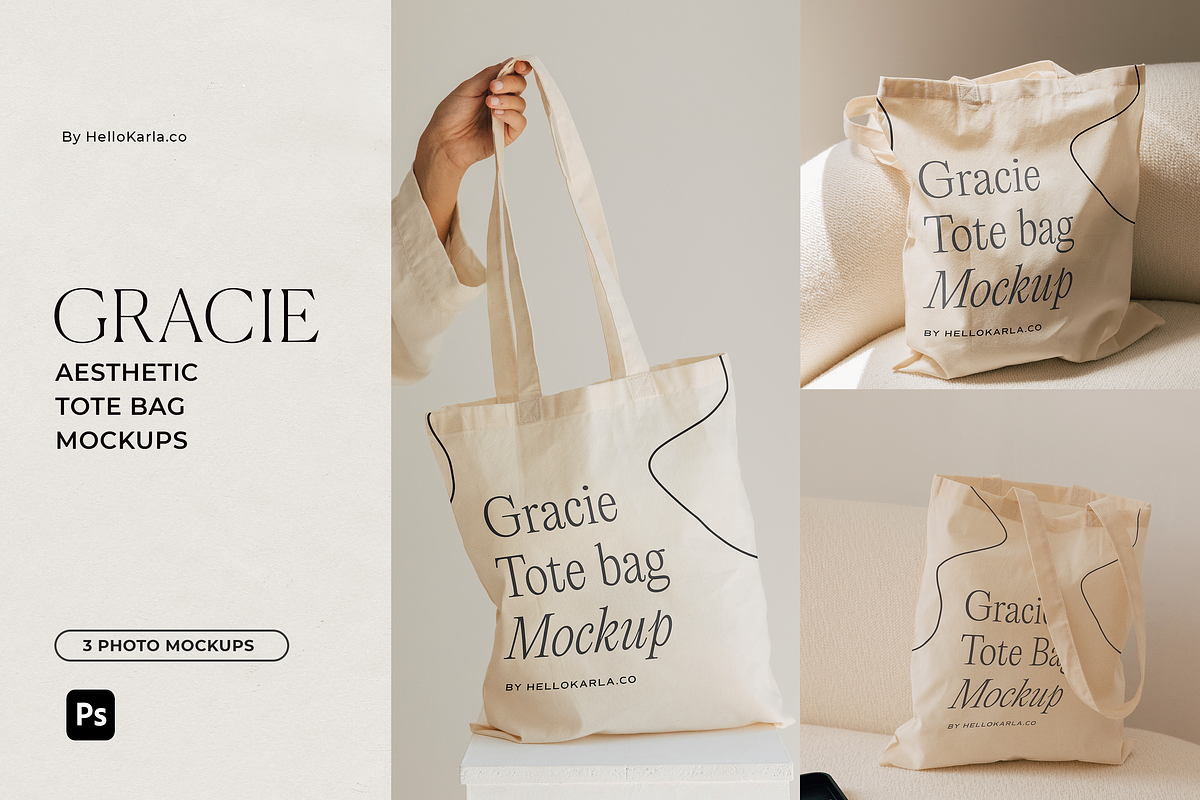 Mockup Zwei Shopping Bag Tote Bag Mockup Graphic By · Creative Fabrica
