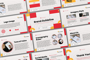 Branding Guideline Mockup, a Product Mockup by mockarts