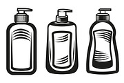 Three pump dispenser bottles Vectors, an Object Graphic by Billah Hub (Thumbnail 2 of 3)